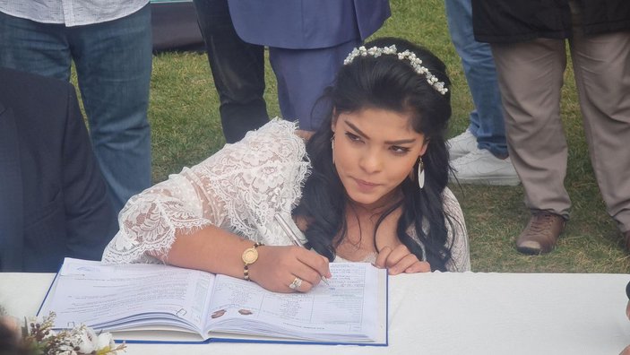 46 Roman çiftin toplu nikah töreni yapıldı -3