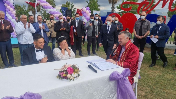 46 Roman çiftin toplu nikah töreni yapıldı -4