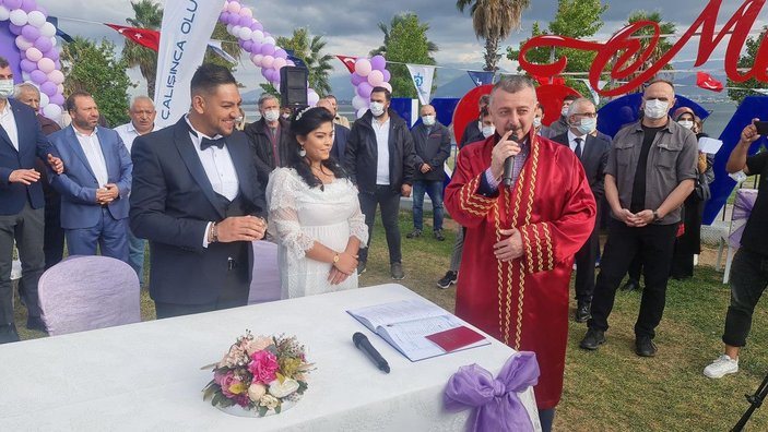 46 Roman çiftin toplu nikah töreni yapıldı -2