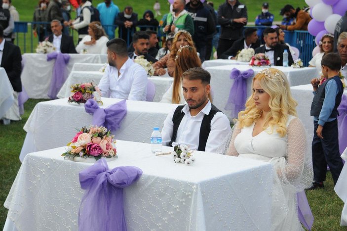 46 Roman çiftin toplu nikah töreni yapıldı -7