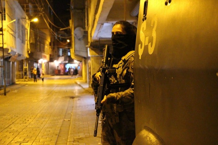 'Narko Alan Diyarbakır' projesi 1200 polisle gece de sürdü -2