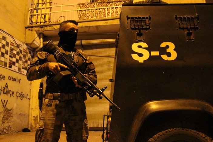 'Narko Alan Diyarbakır' projesi 1200 polisle gece de sürdü -3