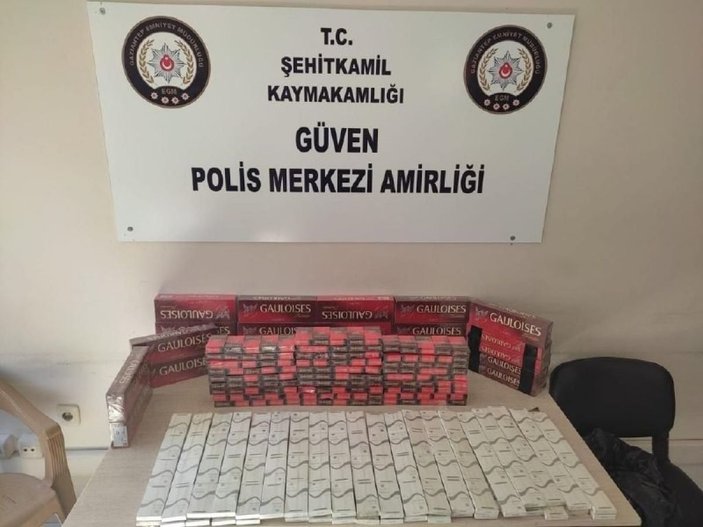 Gaziantep’te bir haftada 37 bin paket kaçak sigara yakalandı -1