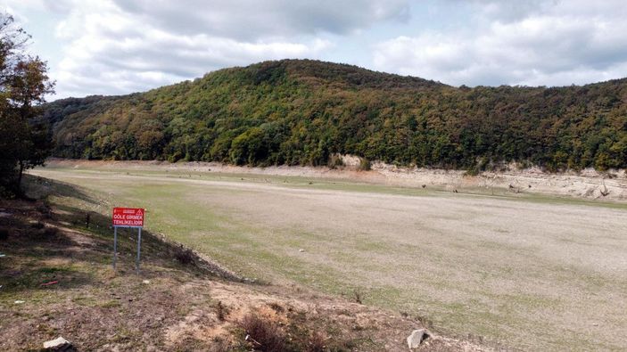 Trakya'da, İstanbul'un suyunu karşılayan barajlar kurudu -2