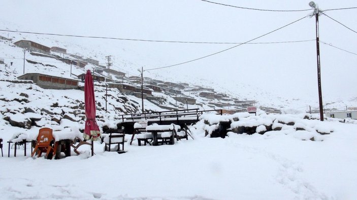 Doğu Karadeniz yaylaları bembeyaz -8