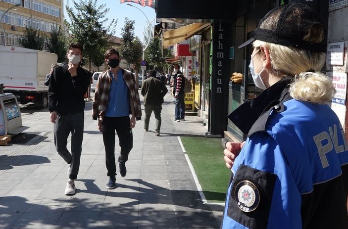 Maskesizlerin denetim telaşı -7