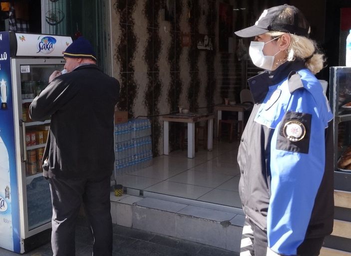 Maskesizlerin denetim telaşı -1