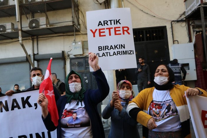 Hakkari'deki evlat eylemine Diyarbakır'daki annelerden destek -4