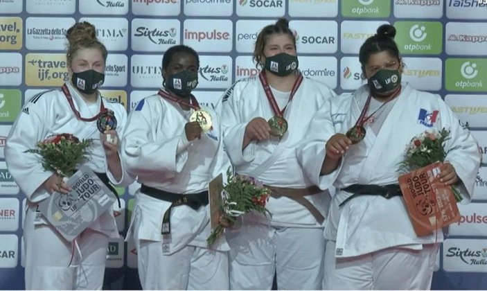 Milli judocu Hilal Öztürk dünya üçüncüsü oldu -3