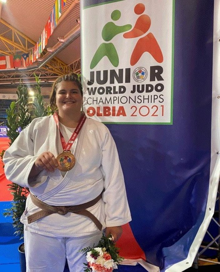 Milli judocu Hilal Öztürk dünya üçüncüsü oldu -5