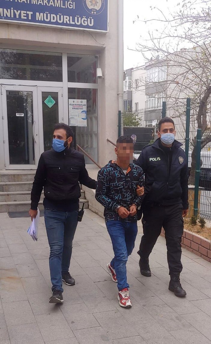 Konfeksiyon mağazasından hırsızlık kamerada -7