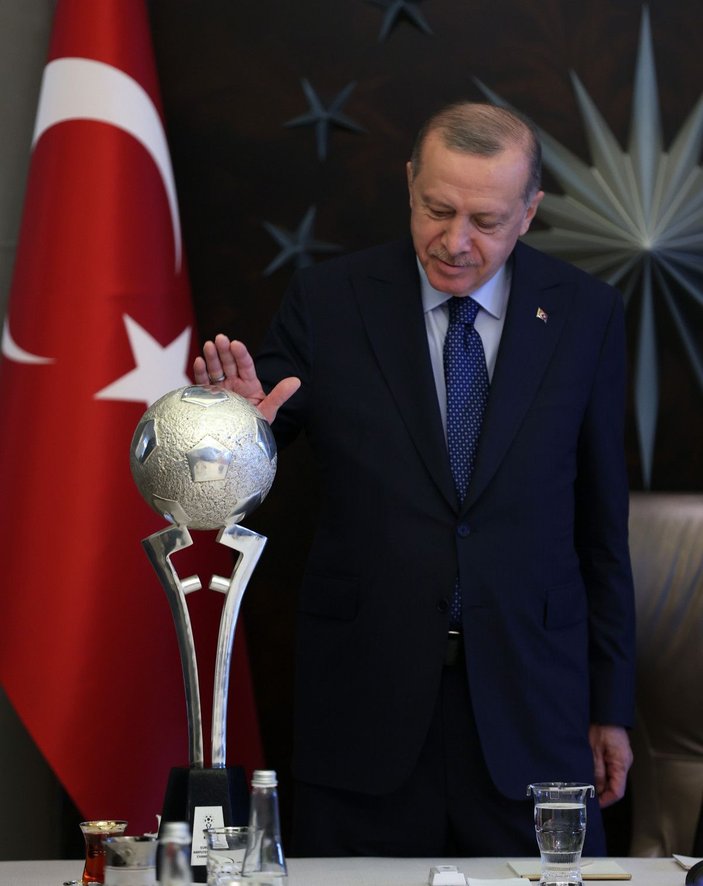 Cumhurbaşkanı Erdoğan, Ampute Milli Takımını kabul etti -9