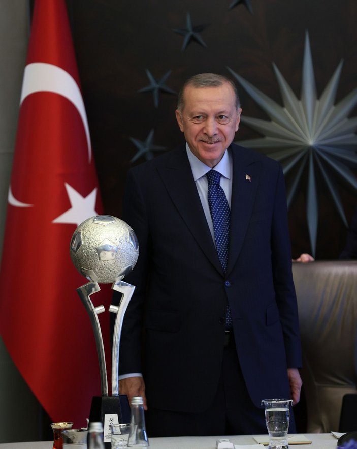 Cumhurbaşkanı Erdoğan, Ampute Milli Takımını kabul etti -10