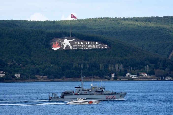 NATO savaş gemileri, 'Nusret-2021 Davet Tatbikatı' için Çanakkale'de -10