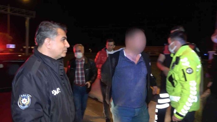 Kırıkkale'de dur ihtarına uymayan sürücü, yakalanınca özür diledi