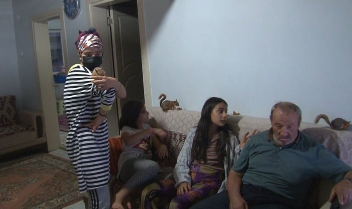 (Özel) Erzincan’da ölmek üzereyken bulunan 3 yavru sincap, Taşdelen ailesinin neşesi oldu -6