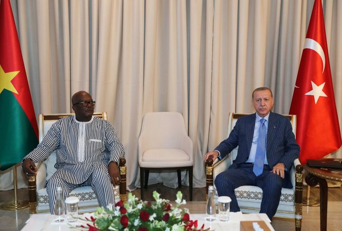 Cumhurbaşkanı Erdoğan, Burkina Faso Devlet Başkanı Kabore ile görüştü -2