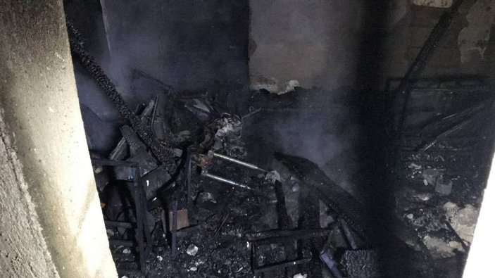 Edirne'de yangın: Güvercinler kafesten çıkarılıp salındı