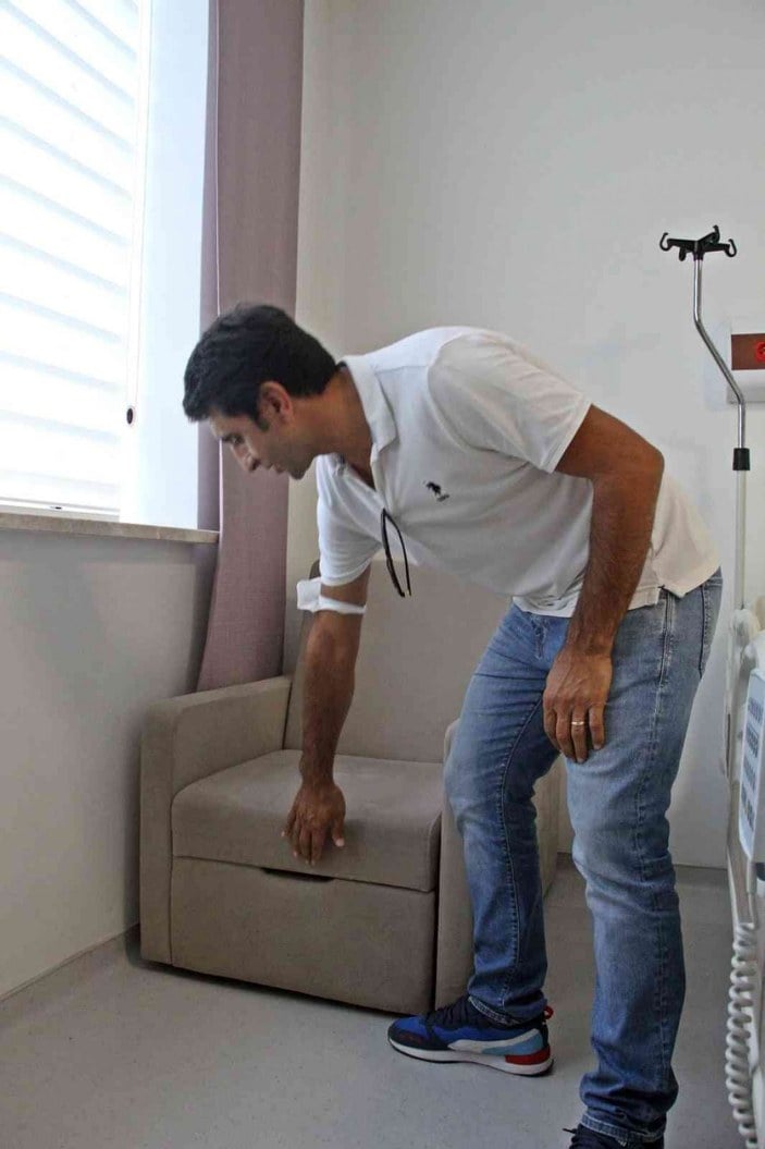 Antalya'da ölen alzheimer hastasının refakatçi koltuğundan servet çıktı
