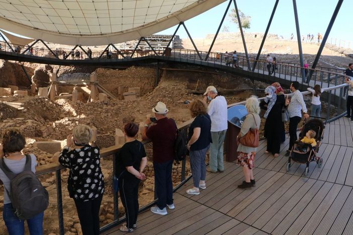 Göbeklitepe’ye ziyaretçi akını -5
