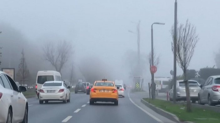 İstanbul'da yoğun sis etkisini sürdürüyor -2