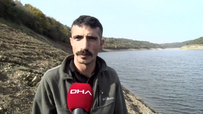 Alibeyköy Barajı'ndaki suya gömülü otomobil paniğe neden oldu  -6
