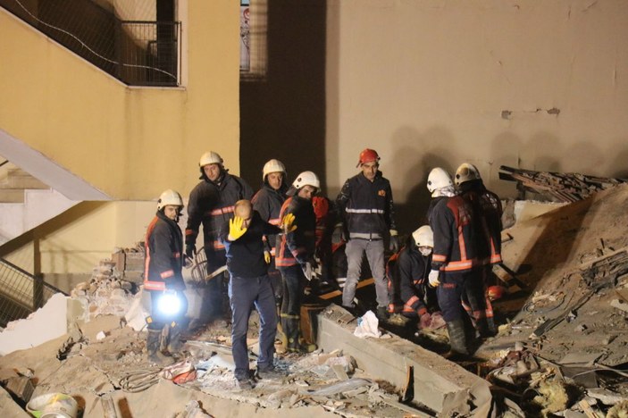 Çöken binada tadilat yaptıran işyeri sahibi gözaltına alındı -5