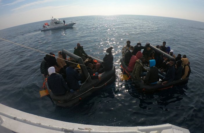 Ayvalık açıklarında 31 kaçak göçmen kurtarıldı -1