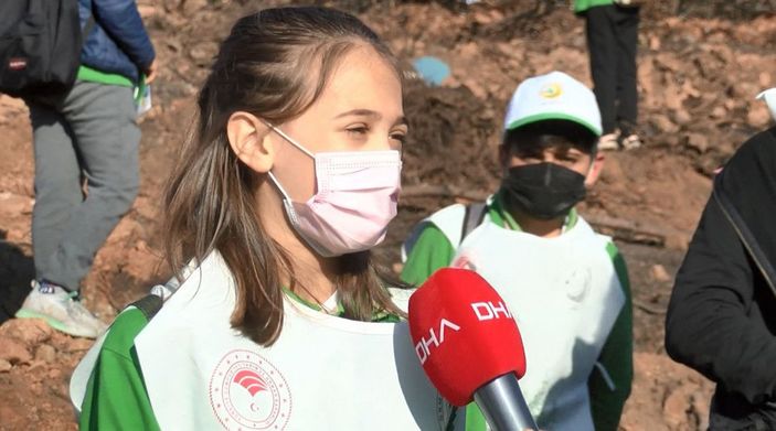 Heybeliada'ya 8 bin 900 fidan dikildi -5