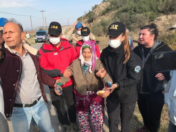 Antalya’da kayıp alzheimer hastası 89 yaşındaki kadın, JAK timleri tarafından bulundu -1