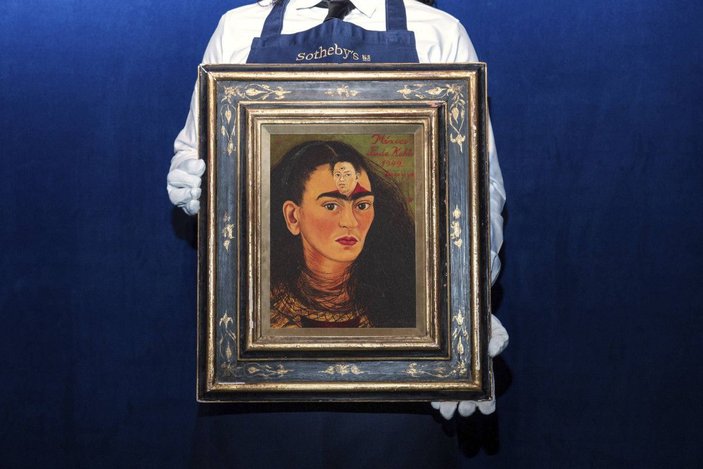 Frida Kahlo’nun son otoportresi, ABD’de 34,9 milyon dolara satıldı -2