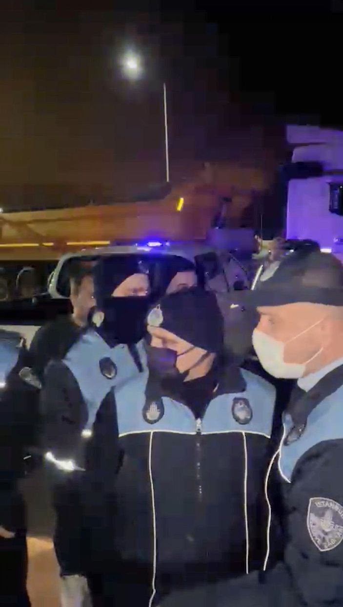 Zabıta ve kamyon şoförleri arasında 'yetki' gerginliği  -6