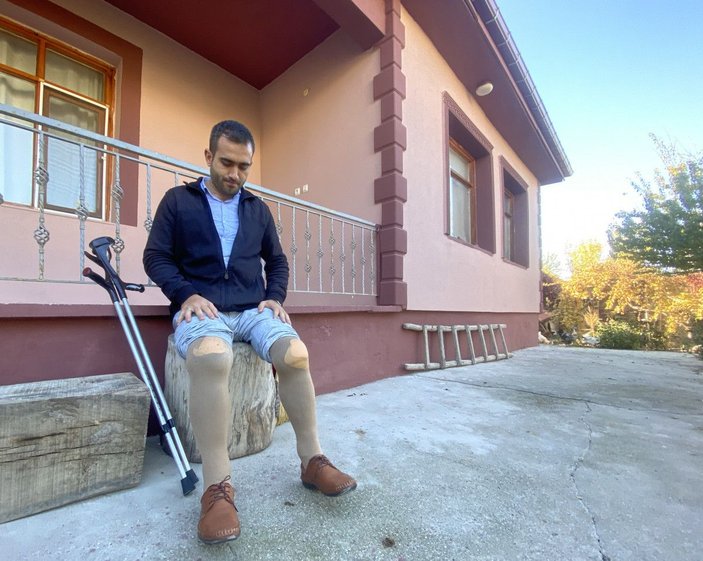 Depremde iki bacağını kaybeden öğretmen 10 yıldır görevinin başında -2