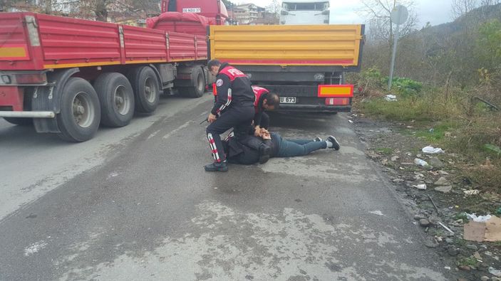 Polisten kaçan motosikletli, uyuşturucuyla yakalandı -1