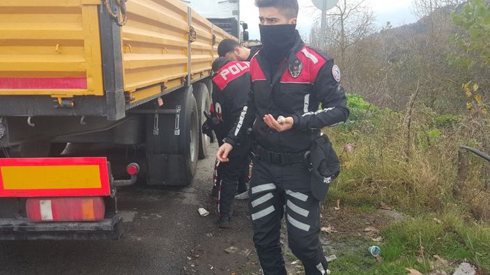 Polisten kaçan motosikletli, uyuşturucuyla yakalandı -3