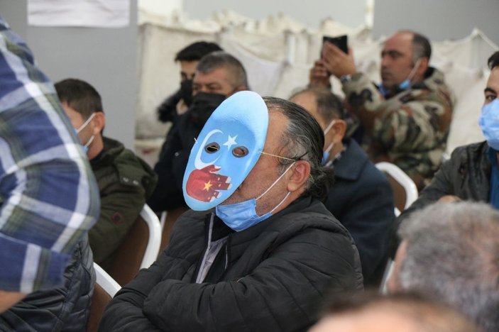 Yozgat’ta Perinçek’e maskeli protesto -2