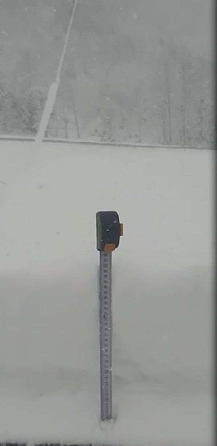 Rize'nin yükseklerinde kar kalınlığı 30 santimi geçti -7