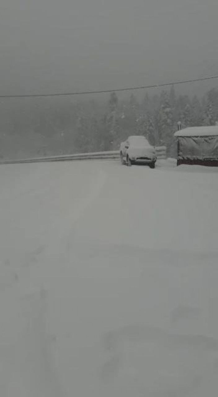 Rize'nin yükseklerinde kar kalınlığı 30 santimi geçti -4