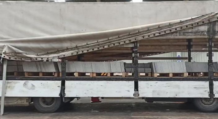 TIR'daki palet takozlarının içinden 27 kilo eroin çıktı -8