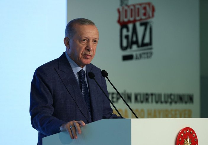 Fotoğraf//Cumhurbaşkanı Erdoğan eğitime destek kampanyası ödül töreninde konuştu -5