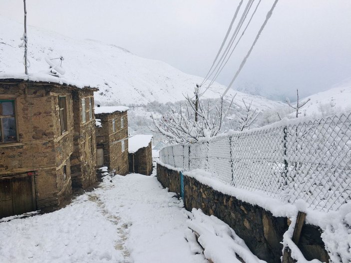 Van'da 83 yerleşim yeri, kardan kapandı -4