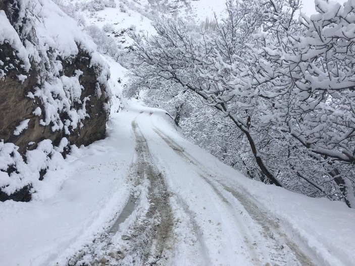 Van'da 83 yerleşim yeri, kardan kapandı -7