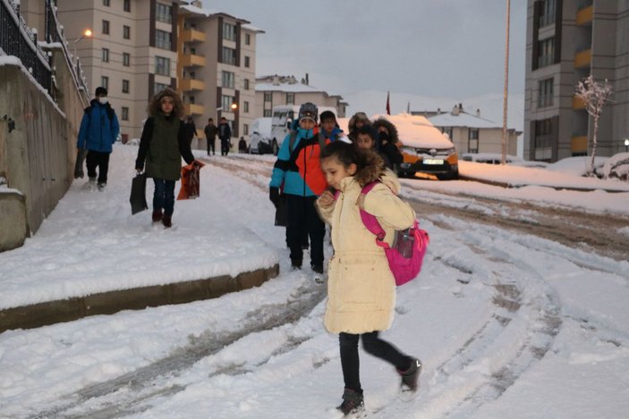 Yüksekova'da kar yağışı; 10 köy ile 20 mezra yolu kapandı -5