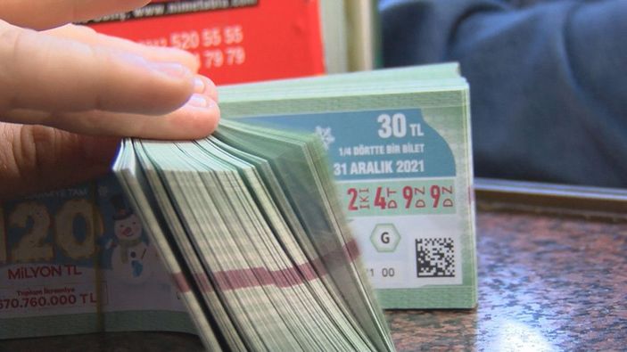 120 milyonluk büyük ikramiye heyecanı başladı; rağbet çeyrek bilete -1