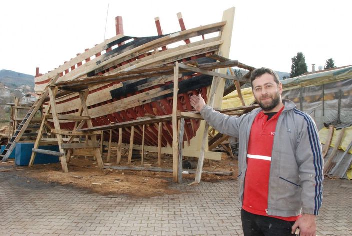 Osmanlı donanmasına gemi üretilen ilçede 50 yıl sonra çektirme tekne yapılıyor -10