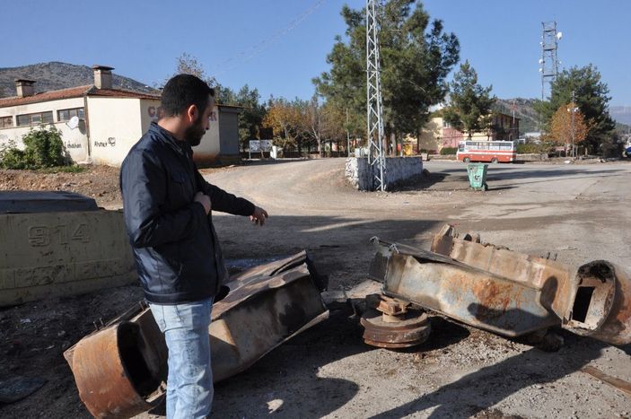 Sökümünü yaptığı hurda iş makinesinin altında kalıp öldü -2