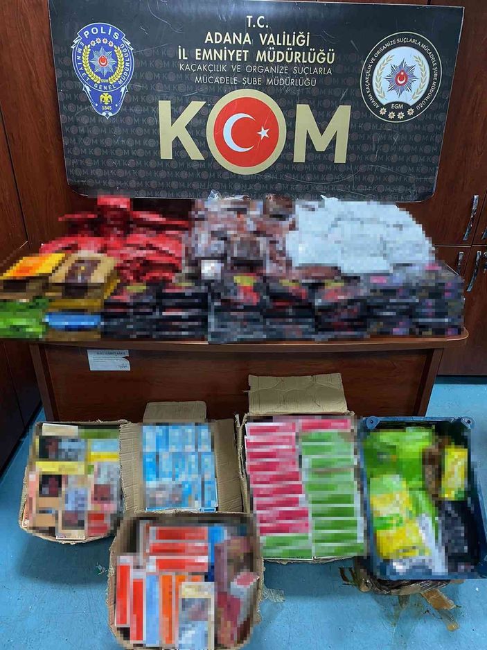 i Adana’da kaçakçılık operasyonu -5