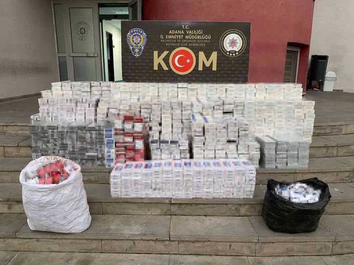 Adana’da kaçakçılık operasyonu -1