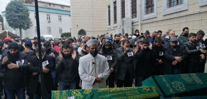 Esenyurt'ta yangında ölen 4 çocuk son yolculuğuna uğurlandı -10