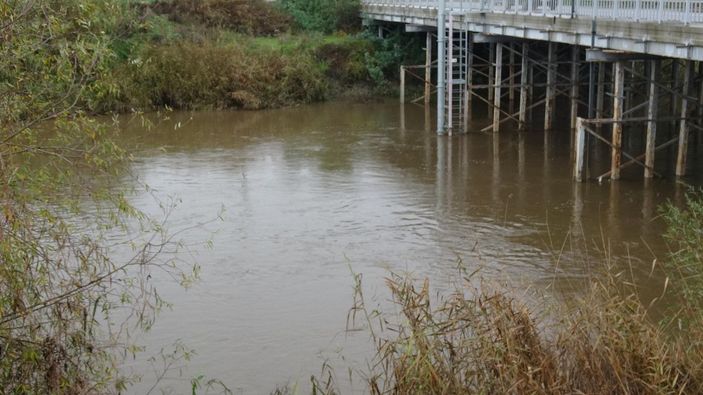 Kuruyan Büyük Menderes Nehri eski günlerine döndü -9